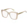Marc Jacobs Demo Butterfly Ladies Eyeglasses Mj 1064 0fwm 52