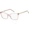 Marc Jacobs Demo Cat Eye Ladies Eyeglasses Marc 544 0fwm 54