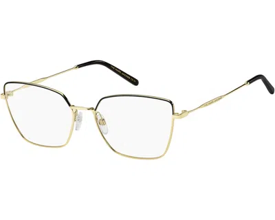 Marc Jacobs Demo Cat Eye Ladies Eyeglasses Marc 561 0rhl 56 In Gold