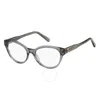 Marc Jacobs Demo Cat Eye Ladies Eyeglasses Marc 628 0kb7 52
