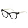 Marc Jacobs Demo Cat Eye Ladies Eyeglasses Marc 649 080s 53