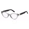 MARC JACOBS MARC JACOBS DEMO CAT EYE LADIES EYEGLASSES MARC 651 0R6S 49