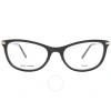 Marc Jacobs Demo Cat Eye Ladies Eyeglasses Marc 668/g 0807 53 In Black