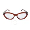 Marc Jacobs Demo Cat Eye Ladies Eyeglasses Mj 1015 009q 52 In Brown