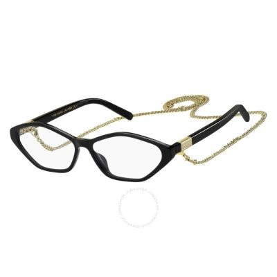 Marc Jacobs Demo Geometric Ladies Eyeglasses Marc 498 0807 55 14 140 In Black