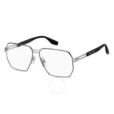 Marc Jacobs Demo Navigator Men's Eyeglasses Marc 635 085k 59 In Metallic