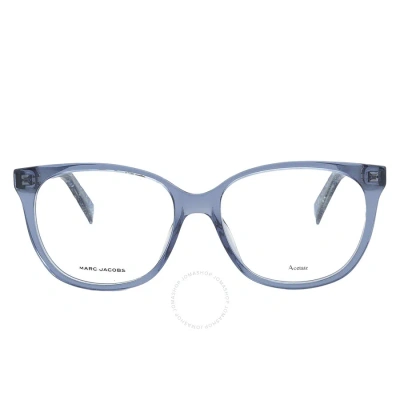 Marc Jacobs Demo Oval Ladies Eyeglasses Marc 430 0pjp 53 In Blue