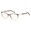 Marc Jacobs Demo Oval Ladies Eyeglasses Marc 708 0ufm 54 In Brown