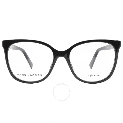 Marc Jacobs Demo Phantos Ladies Eyeglasses Marc 380 0807 53 In Black