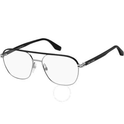 Marc Jacobs Demo Pilot Men's Eyeglasses Marc 571 085k 57 In Black