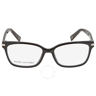Marc Jacobs Demo Rectangular Ladies Eyeglasses Marc 190 0807 53 In Black