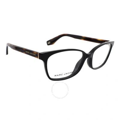 Marc Jacobs Demo Rectangular Ladies Eyeglasses Marc 282 0807 54 In Black