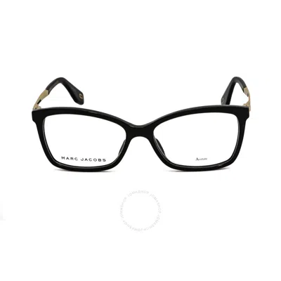 Marc Jacobs Demo Rectangular Ladies Eyeglasses Marc 306 0807 54 In Black