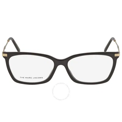 Marc Jacobs Demo Rectangular Ladies Eyeglasses Marc 508 02m2 53 In Black