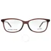 Marc Jacobs Demo Rectangular Ladies Eyeglasses Marc 513 009q 53 In Brown