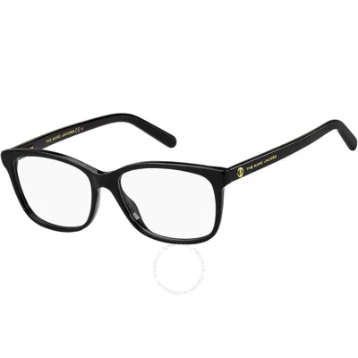 Marc Jacobs Demo Rectangular Ladies Eyeglasses Marc 558 0807 53 In Black