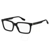 Marc Jacobs Demo Rectangular Men's Eyeglasses Marc 643 0807 55