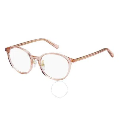 Marc Jacobs Demo Round Ladies Eyeglasses Marc 711/f 035j 51 In Pink