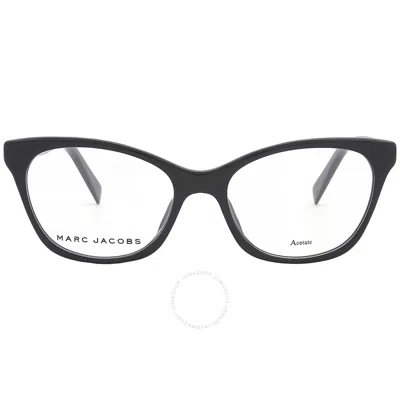 Marc Jacobs Demo Square Ladies Eyeglasses Marc 379 0807 51 In Black