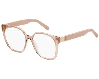 Marc Jacobs Demo Square Ladies Eyeglasses Marc 726 0733 55 In Gold