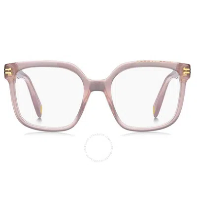 Marc Jacobs Demo Square Ladies Eyeglasses Mj 1054 035j 52 In Pink