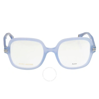 Marc Jacobs Demo Square Ladies Eyeglasses Mj 1058 0mvu 51 In Azure