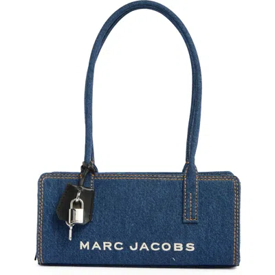 Marc Jacobs Denim Bold Satchel Bag In Blue
