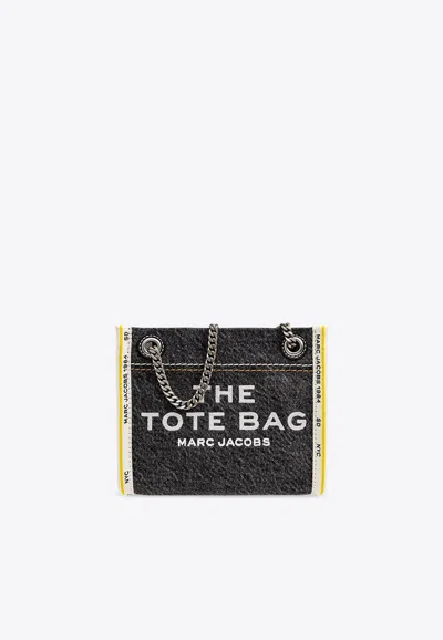 Marc Jacobs Denim Chain Tote Bag