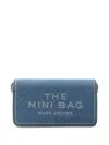 Marc Jacobs Denim Clutch Bag In Blue