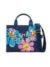Marc Jacobs X Hattie Stewart Medium Floral-print Denim Tote Bag In Multi