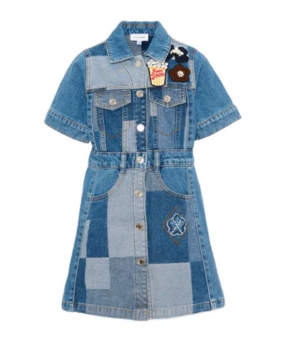 Marc Jacobs Denim Dress In Denim Blue