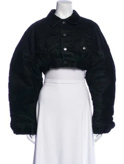 Pre-owned Marc Jacobs Denim Jacket In Black