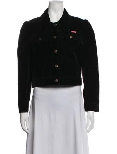 Pre-owned Marc Jacobs Denim Jacket In Black