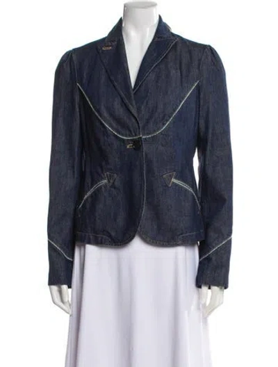 Pre-owned Marc Jacobs Denim Jacket In Blue