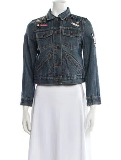 Pre-owned Marc Jacobs Denim Jacket In Blue