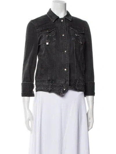 Pre-owned Marc Jacobs Denim Jacket In Gray