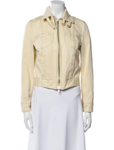 Pre-owned Marc Jacobs Denim Jacket In Neutral