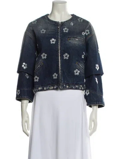 Pre-owned Marc Jacobs Denim Jacket W/ Tags In Blue