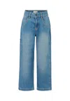 Marc Jacobs Denim Jeans For Kids With Logo In Blue