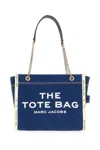 Marc Jacobs Denim Medium Tote Shoulder Bag In Blue