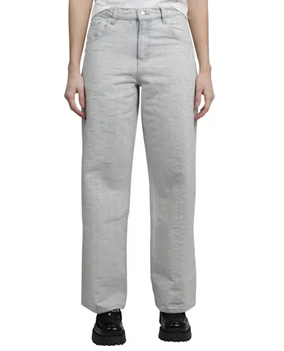 Marc Jacobs Denim Monogram Trousers