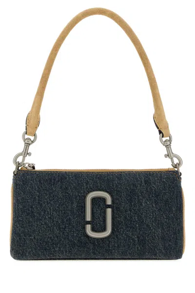 Marc Jacobs Denim Shoulder Bag In Blue