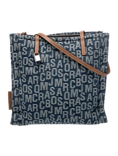 Pre-owned Marc Jacobs Denim Shoulder Bag In Blue