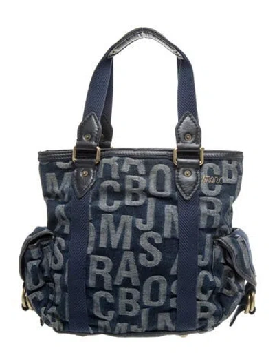Pre-owned Marc Jacobs Denim Shoulder Bag In Blue