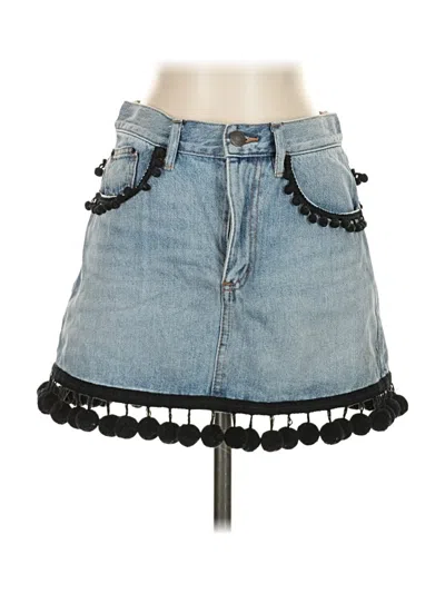Pre-owned Marc Jacobs Denim Skirt In Blue