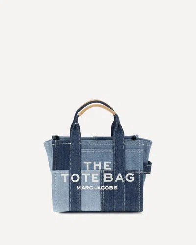 Marc Jacobs Denim Tote Bag In Blue
