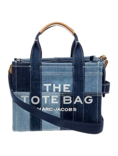 Pre-owned Marc Jacobs Denim Tote In Blue
