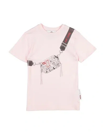 Marc Jacobs Babies'  Disney Mickey Mouse X  Toddler Girl T-shirt Pink Size 5 Cotton