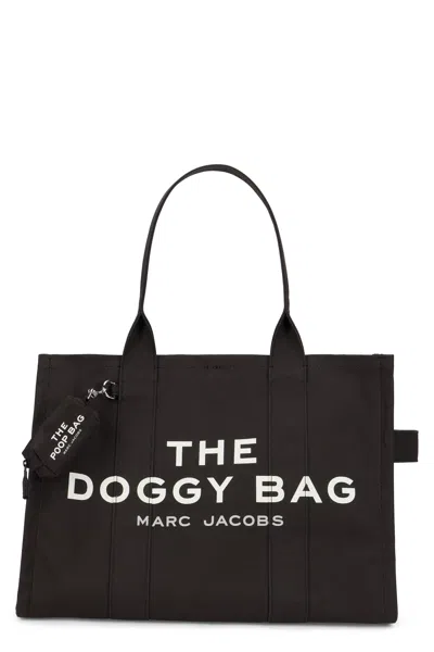 Marc Jacobs Doggy Tote Bag In Black