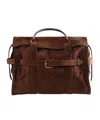Marc Jacobs Double Handle Handbag In Brown